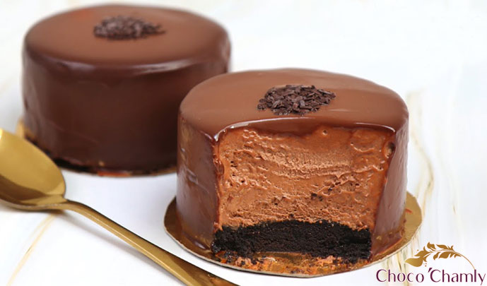 موس کیک شکلاتی با بیسکوییت اورئو
