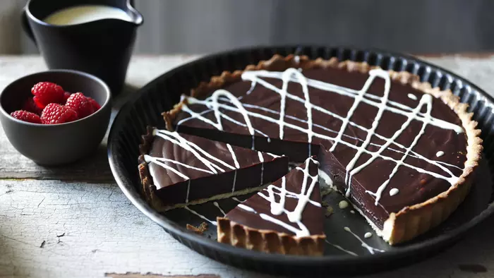تارت شکلاتی – انواع شکلات خانگی